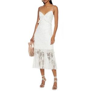 Sachin + Babi white lace dress